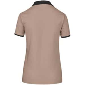 Ladies Caliber Golf Shirt - Stone - Image 3