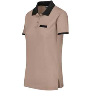 Ladies Caliber Golf Shirt - Stone - Image 2