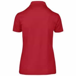 Ladies Maestro Golf Shirt - Red - Image 2