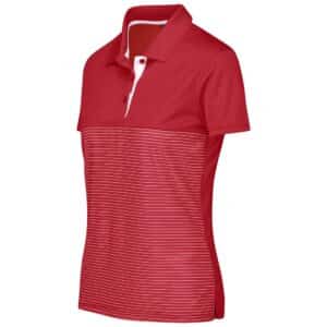 Ladies Maestro Golf Shirt - Red - Image 3