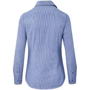 Ladies Long Sleeve Northampton Shirt - Royal Blue - Image 2