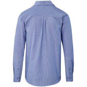 Mens Long Sleeve Northampton Shirt - Royal Blue - Image 2