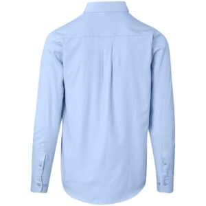 Mens Long Sleeve Nottingham Shirt - Sky Blue - Image 3