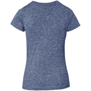 Ladies Oregon Melange T-Shirt - Navy - Image 2
