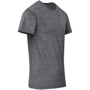 Mens Oregon Melange T-Shirt - Charcoal - Image 3