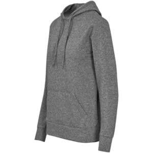 Ladies Physical Hooded Sweater - Charcoal - Image 3