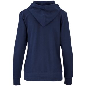 Ladies Physical Hooded Sweater - Navy - Image 3