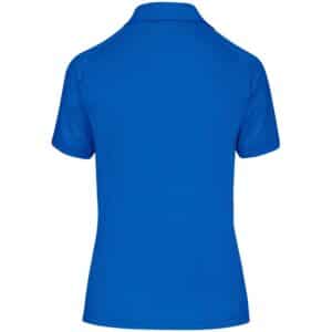 Ladies Santorini Golf Shirt - Blue - Image 2