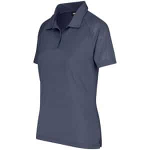 Ladies Santorini Golf Shirt - Grey - Image 3