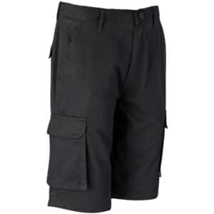 Mens Cargo Zip Off Pants - Black - Image 12