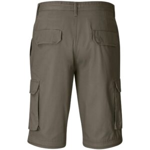 Mens Cargo Zip Off Pants - Khaki - Image 9