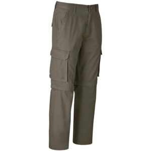 Mens Cargo Zip Off Pants - Khaki - Image 11