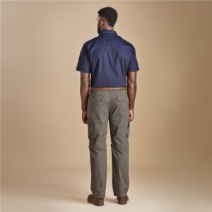 Mens Cargo Zip Off Pants - Khaki - Image 4
