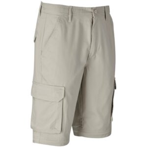 Mens Cargo Zip Off Pants - Stone - Image 13