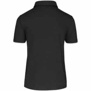 Mens Delta Golf Shirt - Black - Image 3