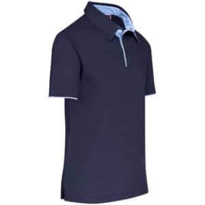 Mens Delta Golf Shirt - Navy - Image 3