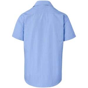 Mens Short Sleeve Aston Shirt - Light Blue - Image 2