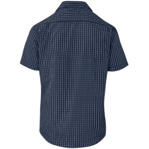 Mens Short Sleeve Aston Shirt - Navy - Image 3