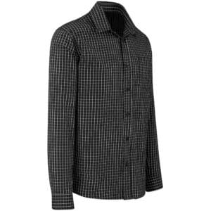 Men Long Sleeve Aston Shirt - Black - Image 2