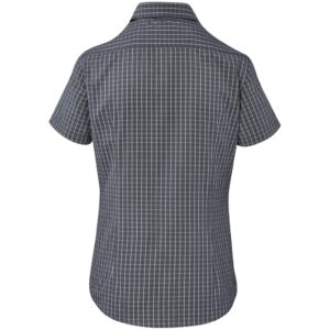 Ladies Short Sleeve Aston Shirt - Grey - Image 2