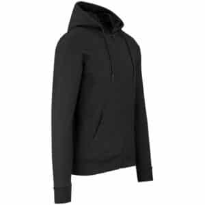 Mens Bravo Hooded Sweater - Black - Image 2