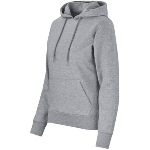 Ladies Omega Hooded Sweater - Grey - Image 3