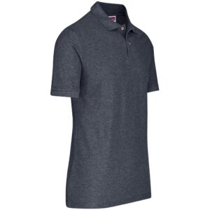 Mens Boston Golf Shirt - Charcoal - Image 2
