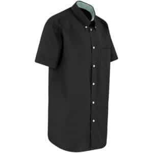 Mens Short Sleeve Aspen Shirt - Black - Image 4