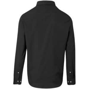 Mens Long Sleeve Aspen Shirt - Black - Image 2