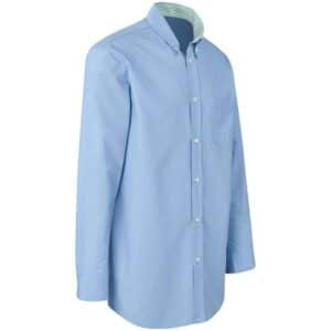 Mens Long Sleeve Aspen Shirt - Blue - Image 4