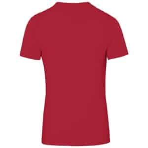 Mens Super Club 165 V-Neck T-Shirt - Red - Image 2