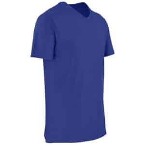 Mens Super Club 165 V-Neck T-Shirt - Royal Blue - Image 2