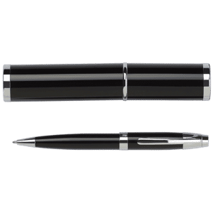 Metal Ballpoint Pen in Matching Tube - Image 2
