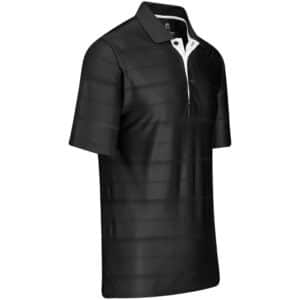 Mens Admiral Golf Shirt - Black - Image 2