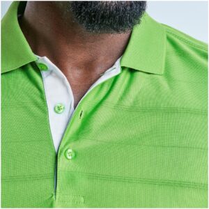 Mens Admiral Golf Shirt - Green - Image 2