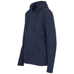 Ladies Dawson Polar Fleece Hooded Sweater - Navy - Image 2