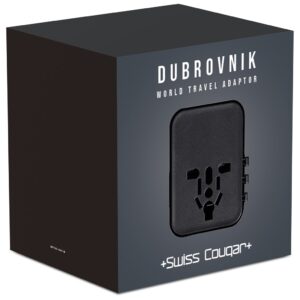 Swiss Cougar Dubrovnik World Travel Adaptor - Image 2