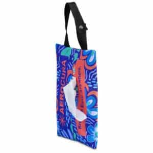 Pre-Printed Sample Hoppla Hanki Polyester Travel Tissue Pouch - Image 7