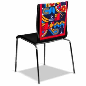 Pre-Production Sample Hoppla Attendee Polyester Chair Back Cover - Image 5