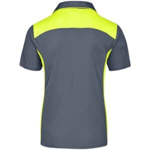 Mens Glendower Golf Shirt - Yellow - Image 2