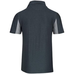 Mens Dorado Golf Shirt - Black - Image 2