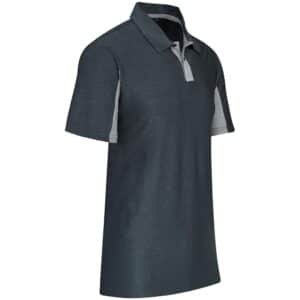 Mens Dorado Golf Shirt - Black - Image 3