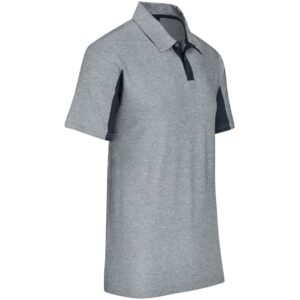Mens Dorado Golf Shirt - Grey - Image 3
