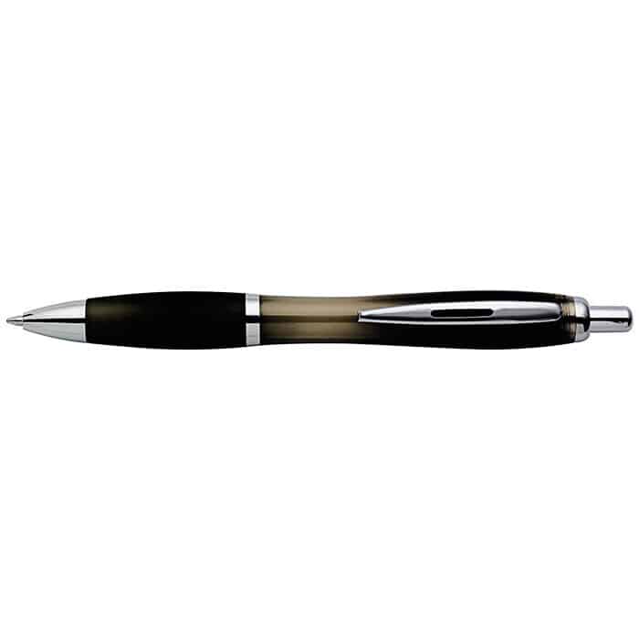 Curved Design Ballpoint Black Ink Pen