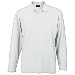 Buy 175g Pique Knit Long Sleeve Golfer Mens Online