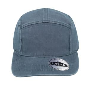 Buy U22505 – 5 Panel Washed Cotton Cap – Green Slate Online