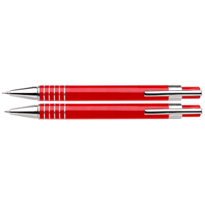 Buy Lacquered Barrel Matching Ballpoint Pen and Clutch Pencil Set Online