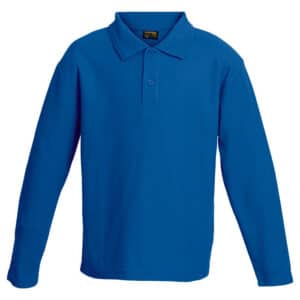 Alternative view of 175g Pique Knit Long Sleeve Golfer Kiddies