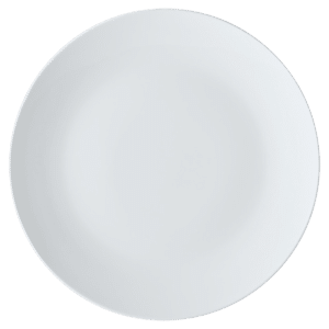 Buy White Basics Coupe Plate Online