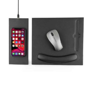 Buy Doberan @Memorii 10W Wireless Charger Pu Mouse Pad Online